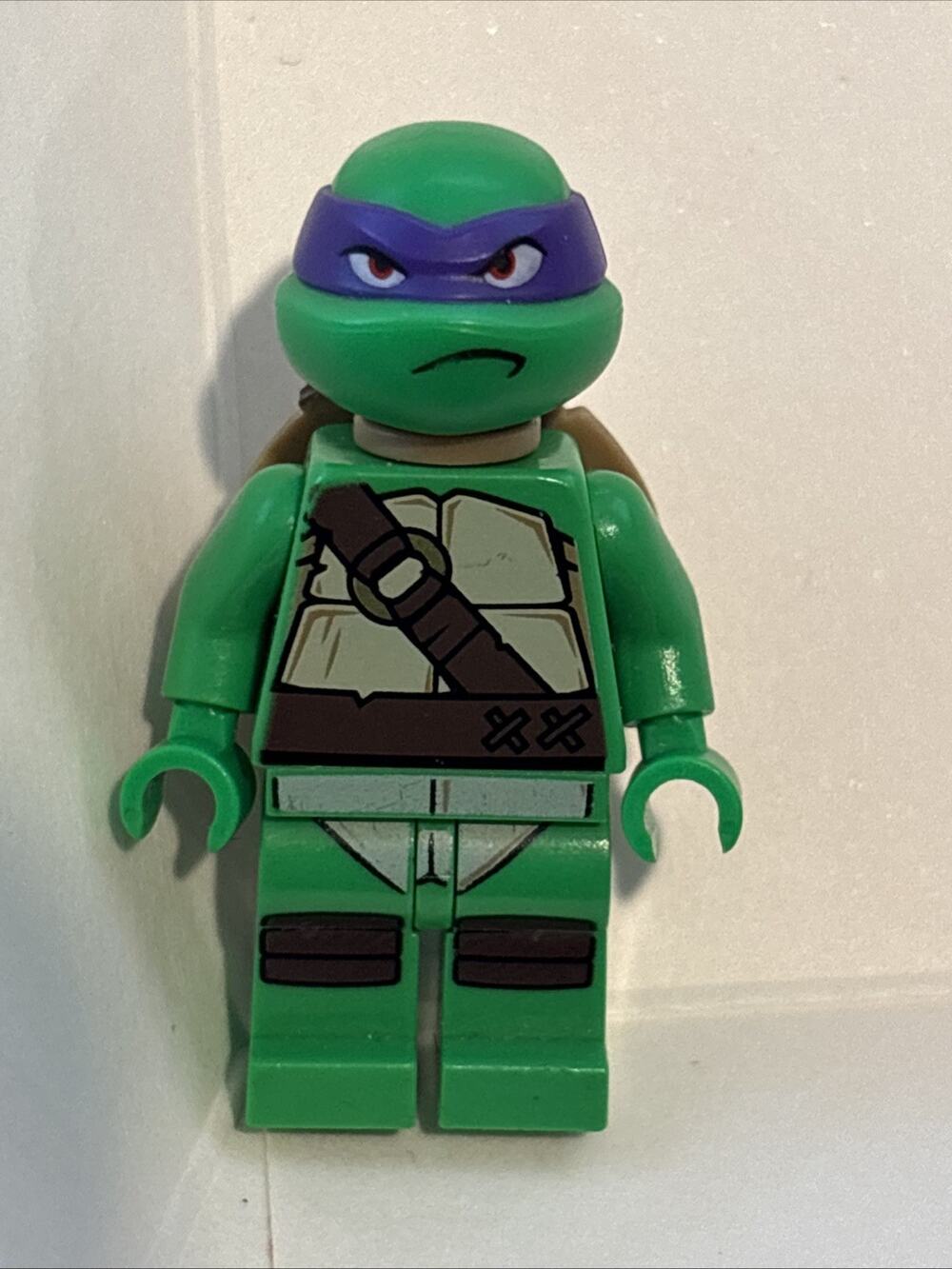 Lego TMNT Donatello Minifigure #tnt019 Frown Set #79101